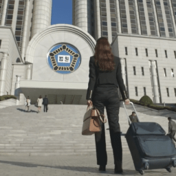 Woman With a Suitcase